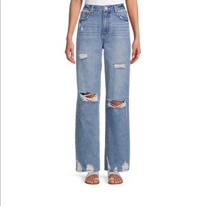 High Rise 90s Straight Jean